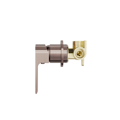 Regendoucheset Portofino - Brushed bronze - Met inbouwmengkraan