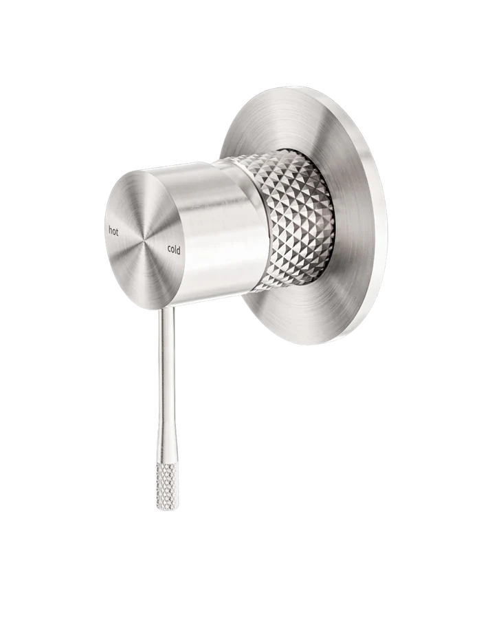 Regendoucheset Valencia – Brushed Nickel - Air shower - Met inbouwmengkraan