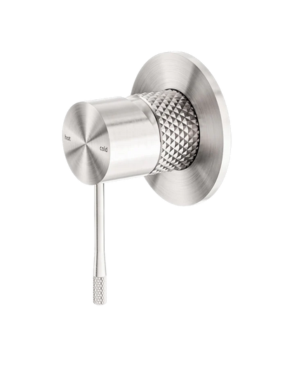 Regendoucheset Valencia – Brushed Nickel - Air shower - Met inbouwmengkraan