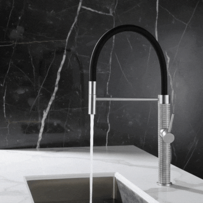 Semi-professionele Keukenkraan Angelica – Uittrekbare Uitloop – Chrome - 52.9 × 24.9 × 5.5 cm