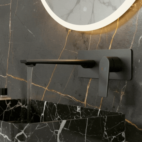 Inbouw wastafelkraan Diego  – Matte black - 22,5 × 11 × 20 cm