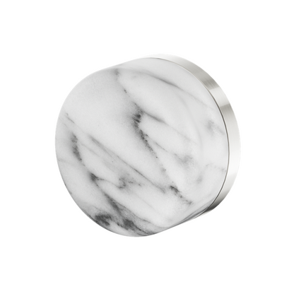 Inbouw mengkraan – Sorrento – Arabescato Corchia – Brushed nickel