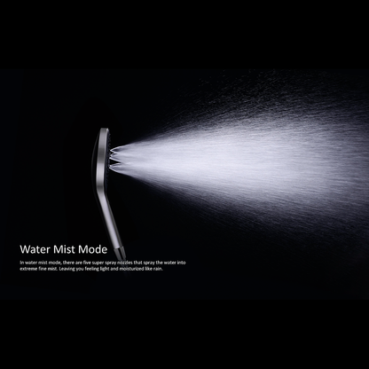 Regendoucheset Valencia – Brushed Gold - Air shower II - Met inbouwmengkraan