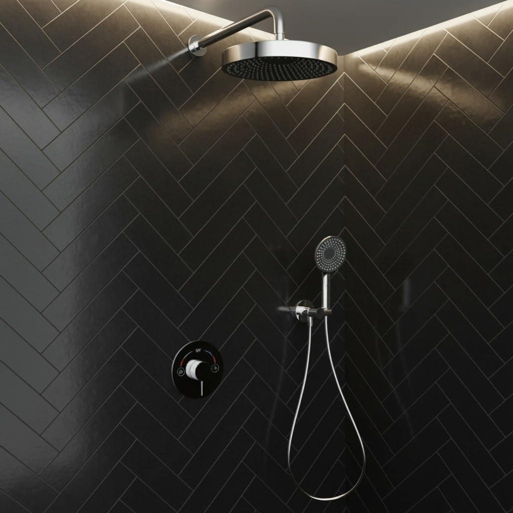 Inbouw Regendoucheset Amalia - Chrome