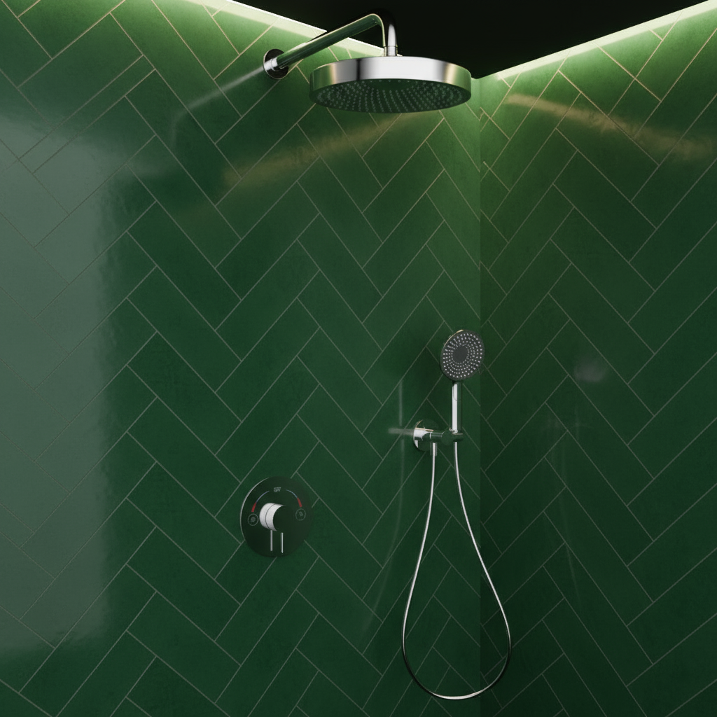 Inbouw Regendoucheset Amalia - Chrome