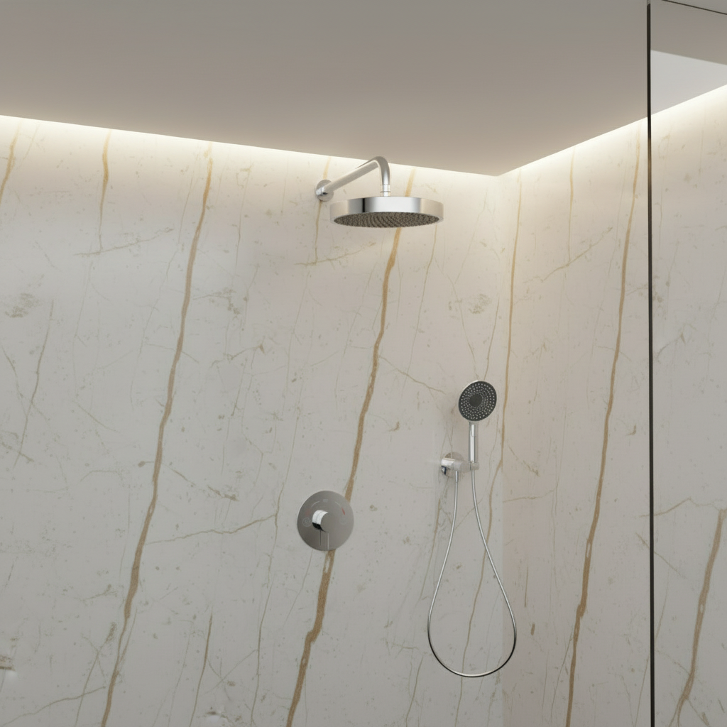 Inbouw Regendoucheset Amalia - Chrome