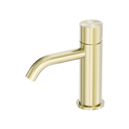 Opbouw wastafelkraan Capri - Greeploos - 1-Gats - Brushed gold