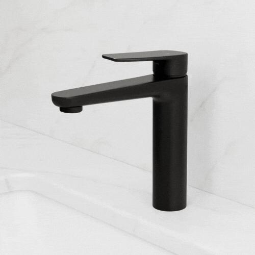 Opbouw wastafelkraan Diego  – Matte black - 15 × 13,7 × 4,4 cm