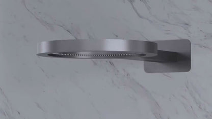 Thermostatische Inbouw Regendoucheset Marino – Digitale Regeling - Waterval & Staafhanddouche – Chrome