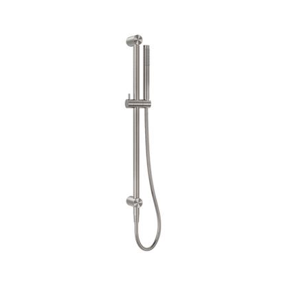 Staafhanddouche met glijstang Capri - Brushed nickel